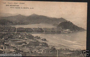 ANTIGUA POSTAL SAN SEBASTIAN DESDE MONTE ULIA HAUSER Y MENET POSTCARD CC01103 - Picture 1 of 1