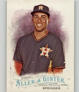 2016 Topps Allen & Ginter George Springer #197 Houston Astros - Picture 1 of 2