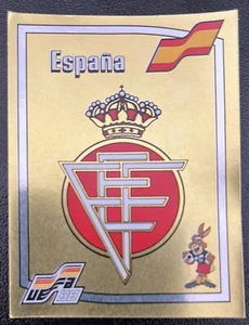 FIGUR FUSSBALLSPIELER PANINI ABZEICHEN SPANIEN ESPANA EURO 88 VINTAGE FUSSBALL SELTEN - Bild 1 von 2