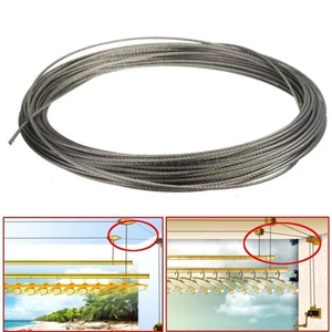100 pies - 304 cable de acero inoxidable 1/16" 1,5 mm - Imagen 1 de 4