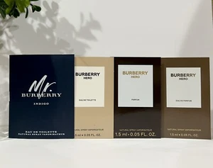 Burberry Cologne Perfume Collection 4pc Sample Spray Vial Set - Picture 1 of 3