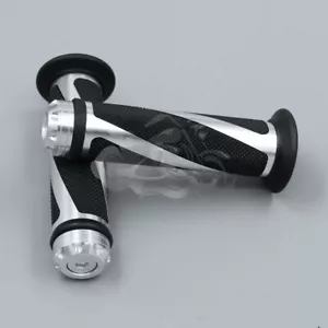 22mm 7/8" Fit For Burgman AN650 AN400 AN125 AN250 AN200 Handle Bar Hand Grips - Foto 1 di 4