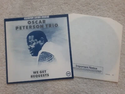 OSCAR PETERSON TRIO - We Get Requests - Vinyl LP *Verve 2352 065* Mint condition - Image 1 of 4