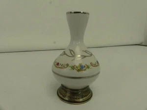 (ref288R) Unusual vintage bud vase metal base - Picture 1 of 6