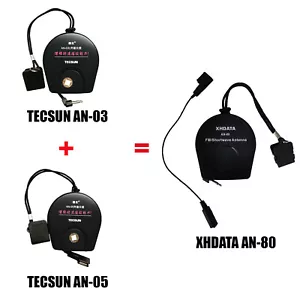 Antena portátil XHDATA AN-80 FM/onda corta dos vías aumento señal para radio - Imagen 1 de 5