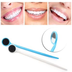 Occhiali bocca plastica monouso dentale 100 pezzi specchio esame cavità orale riflettore - Foto 1 di 11