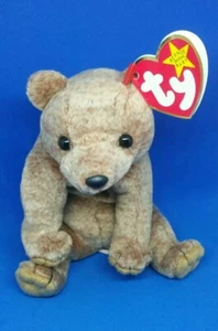 *NEW*VINTAGE TY Beanie Baby - PECAN the Bear - Pristine with Mint Tags - RETIRED - Picture 1 of 9