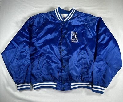 Chaqueta De Colección MVP Corp Canon Long Island Marathon Racing 1995 Azul Para Hombre Talla XL Foto 1 de 4