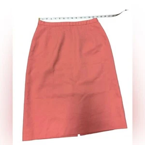 Pendleton Damen Bleistiftrock | Lachsfarben | 100% Schurwolle | Größe 10P - Bild 1 von 5