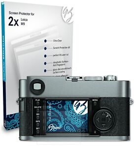 Bruni 2x Protective Film for Leica M9 Screen Protector Screen Protection