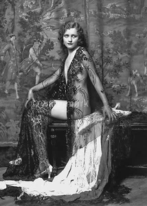Ziegfeld Follies - Flapper Girl - 8 x 10 PUBLICITY PHOTO Vintage 1920s glamour - Picture 1 of 1
