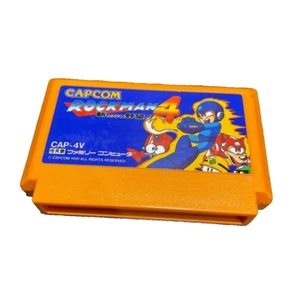 MEGAMAN 4 ROCKMAN 4 Nintendo Famicom Cartridge ONLY Japanese Launched in 1991 - Picture 1 of 1