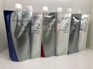 3 SETS EACH Shiseido Straightening Cream Set EX1 + H1 + N1 Set 400g - Picture 1 of 1