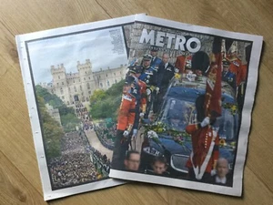 Metro Newspaper 20th September 2022 Death - Funeral of HM Queen Elizabeth II  - Bild 1 von 2