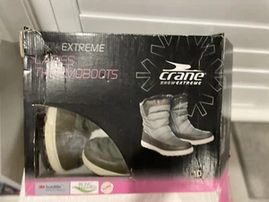 Crane Ladies Thermoboots Snow Extreme Size 10 New Water Resistance - Picture 1 of 13