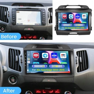 Radio estéreo para automóvil Kia Sportage Android 15 Carplay 2010-2016 WIFI GPS NAVEGACIÓN BT - Imagen 1 de 14
