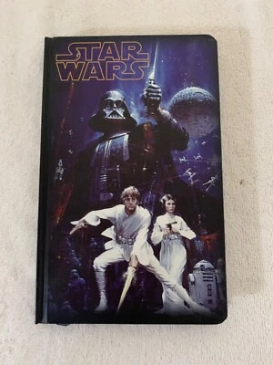 Disney Star Wars Journal Movie Poster Cover 120 Lined Pages Notebook Elastic NEW - Image 1 of 4