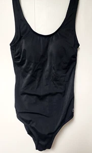 Women' s Hurley One Piece Ribbed Swim Suit Black Swimwear Size XS - Picture 1 of 6