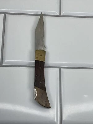 Mango de madera vintage de 5,5 pulgadas de largo resistente hecho en Pakistán Foto 1 de 4