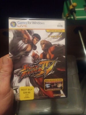 Street Fighter IV (PC / DVD) for Windows , USA Version , Brand New, Sealed 2008 - Image 1 of 4