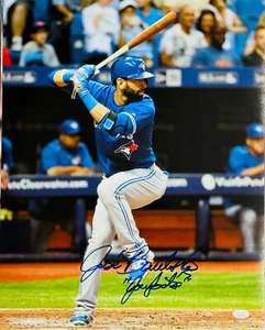 Jose Bautista Autographed Bluejays Baseball 16x20 Photo (JSA) - Picture 1 of 1