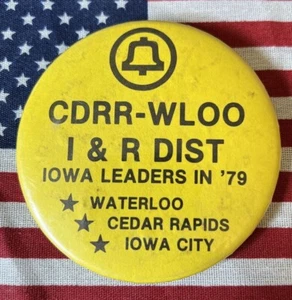 1979 Iowa Leaders Button Pin - Bild 1 von 1