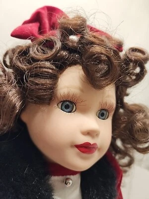 Muñeca de porcelana vintage BK Collectibles Victorian Seasons 1998 -en caja- Foto 1 de 4