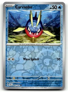 Carvanha 042/162 Reverse Holo Common SV05: Temporal Forces LP - Picture 1 of 2