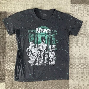 Misfits Shirt Earth AD Punk Rock Shirt Earth A.D. Misfits Danzig Adult Size S - Picture 1 of 8