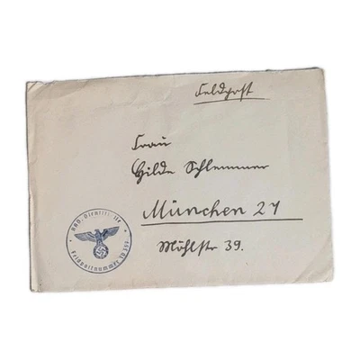 Feldpost RAD Reichsarbeitsdienst Abteilung 3 / 297 mit Dienststempel WW2 - Bild 1 von 2