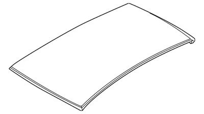 Panel de techo genuino GM 93183619 Foto 1 de 2