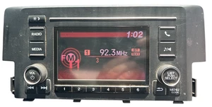 Honda Civic Radio Receiver Display Screen Sport Hatchback Has Scratch 2017 2018 - Picture 1 of 8
