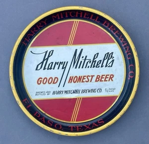 Vassoio da portata vintage anni '30 Harry Mitchell’s Brewing Co., El Paso, Texas - Foto 1 di 5