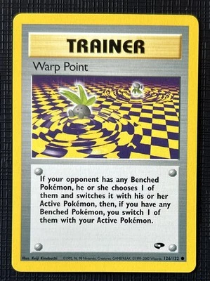 POKEMON CARD TRAINER WARP POINT 126/132 GYM CHALLENGE - Bild 1 von 2