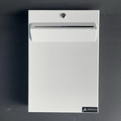 AdirOffice Wall Mount Drop Box Locking System 16”x11”x2-3/8” - Image 1 of 4