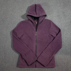 SCOTTeVEST Chloe Hoodie TEC Fleece Women Small Purple Fleece Sweatshirt Pockets - Picture 1 of 13