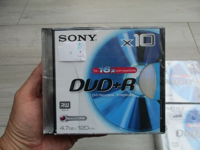 40 Sony DVD+R 4.7 GB Disc 1-16 x Blank Discs New Sealed - Image 1 of 4
