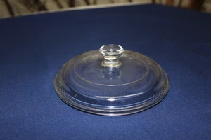 Pyrex P-81-C Replacement 5 1/2" Clear Glass Lid - Clean - Picture 1 of 8