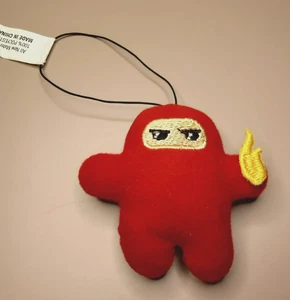 LAVA NINJA ~ Shawnimals Ninjatown Micro Plush / Series 2 - Picture 1 of 3