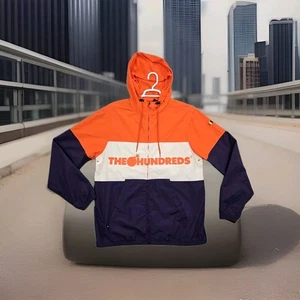 Chaqueta cortavientos The Hundreds Port para hombre mediana resistente al agua skate calle - Imagen 1 de 16