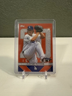 2022 Topps X Wander Clayton Kershaw 20 is money /5 - Image 1 of 2