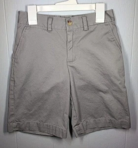Polo Ralph Lauren Youth Boy Size 10 Khaki Classic Chino Shorts Pockets - Picture 1 of 6
