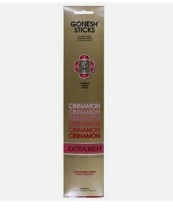 Gonesh Incense Sticks - 4 Packs - Cinnamon - 20 Sticks Per Pack Extra Rich - Picture 1 of 1