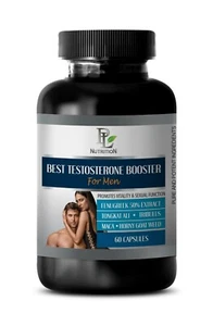 pills for men - BEST TESTOSTERONE BOOSTER - panax ginseng root 1 Bottle 60 Caps - Picture 1 of 12