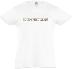 Aidensfield Arms Kids Girls T-Shirt Heartbeat Pub Symbol Logo Public Goathland - Picture 1 of 1