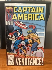 Captain America #347 Vol. 1 (Marvel, 1988) Key Issue 1st App of Scourge III - Picture 1 of 16