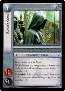 LOTR TCG HUNTERS RANGER'S CLOAK 15C68 Top Shelf Card LP/NM - Picture 1 of 1