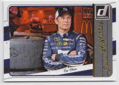2017 Panini Donruss Base Set Gold Foil #134 Jamie McMurray 018/499 Cup Chase - Image 1 of 2