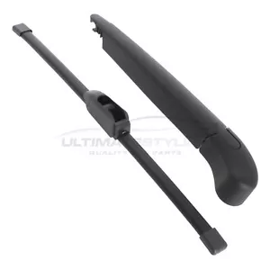 Rear Windscreen Wiper Arm & Blade Set 33 cm Fits Hyundai i30 Hatchback 2012-2017 - Picture 1 of 3