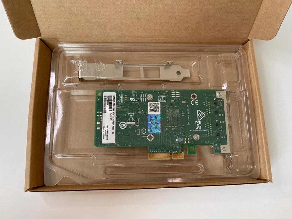 Intel X550-T2 X550T2BLK Yottamark 2-port 10GB Ethernet Converged Network Adapter - Image 1 of 2